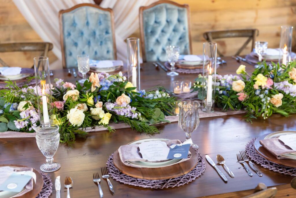 ROMANTIC + RUSTIC SPRING-INSPIRED WEDDING DESIGN AT VALLEY CREEK IN HOLMEN, WISCONSIN