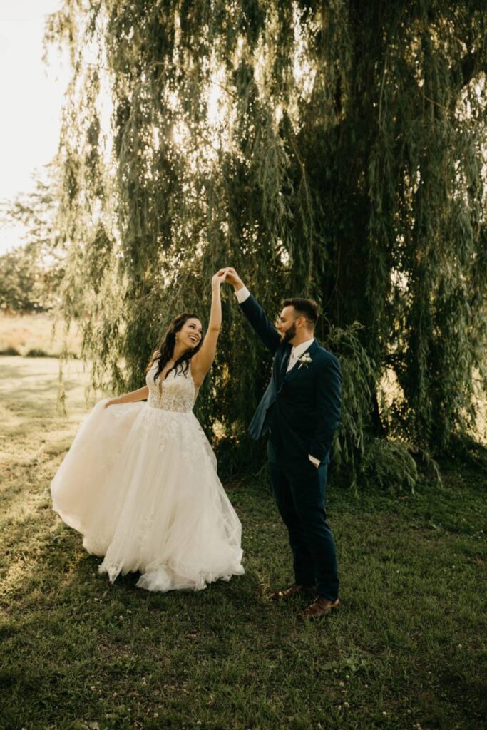 A WHIMSICAL GREENERY-FILLED WEDDING CELEBRATION IN LA CROSSE WISCONSIN | CORRINE + MICHAEL