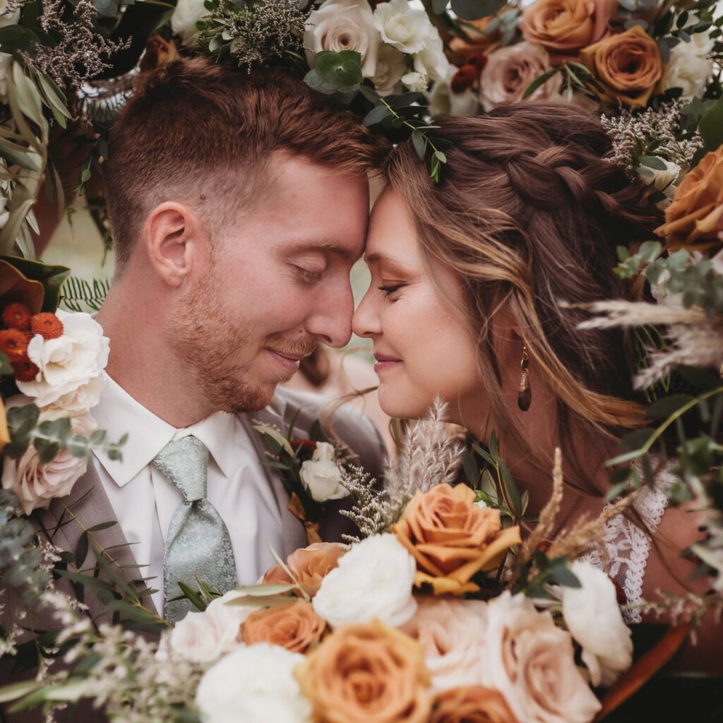 RAIN OR SHINE: HANNAH & DREW'S BOHO CHIC FARM WEDDING