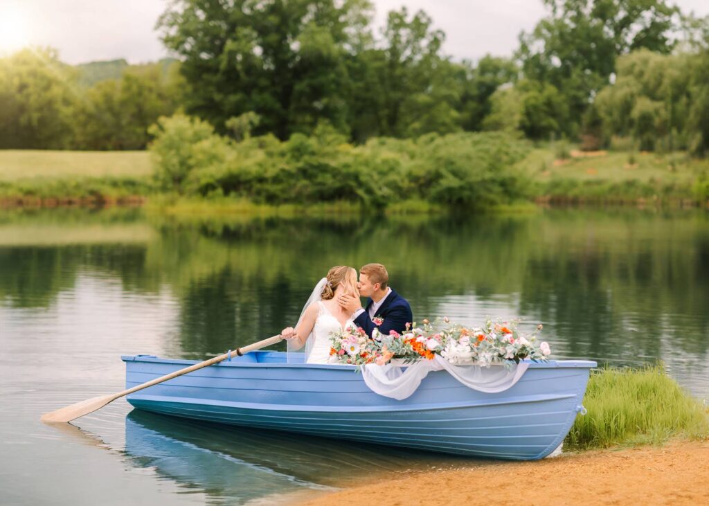 Lakeside Love & Fireworks: Ashley & Carter's Rustically Elegant Wedding