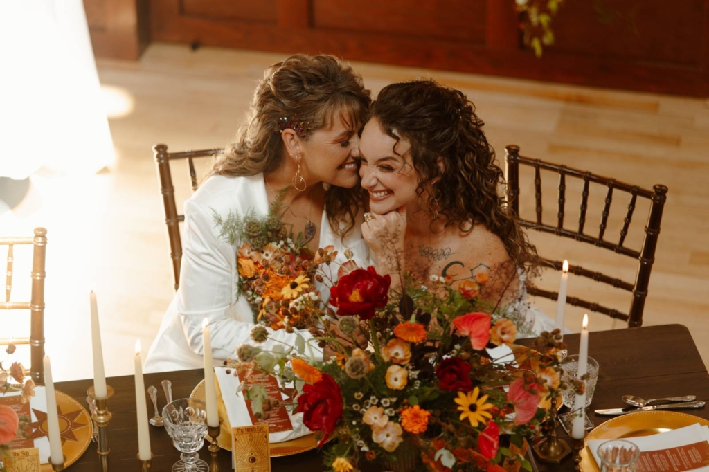 Alternative Fortune: A Moody, Romantic Editorial at Cappella Weddings & Events