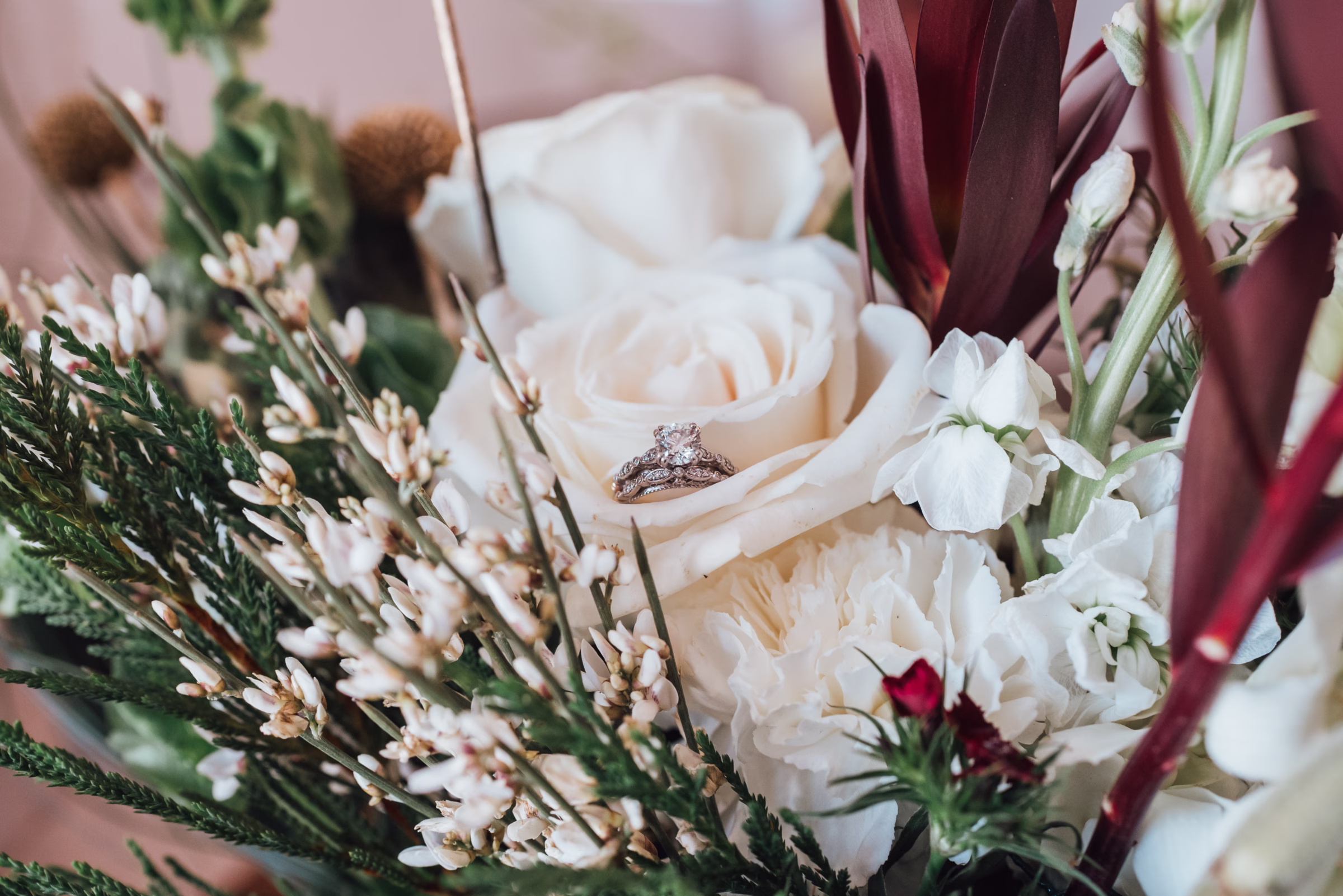 Snowy Elegance at Chapters on the Horizon: Winter Wedding Inspiration Through Two Lenses