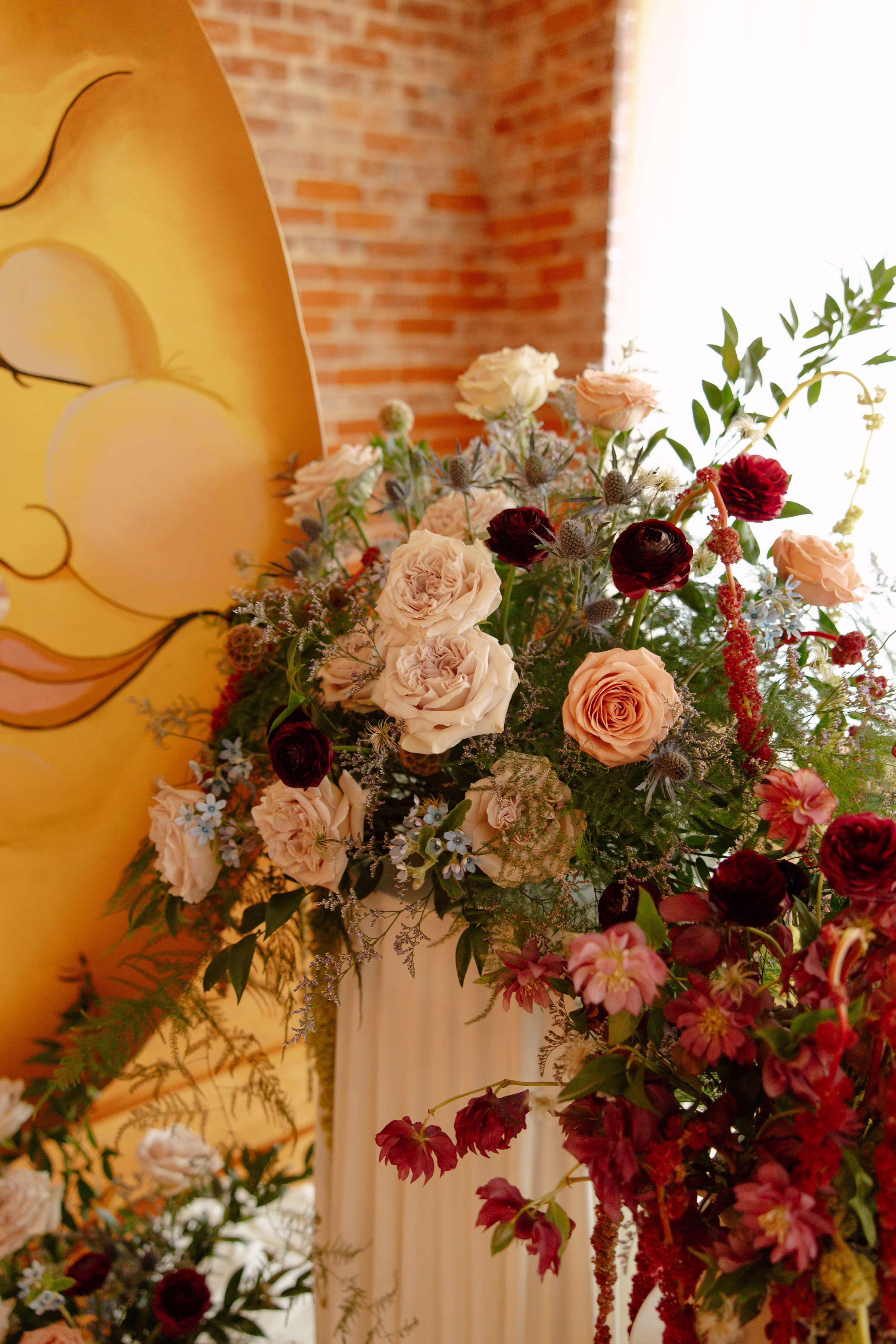 ceremony florals by Bloom & Knot