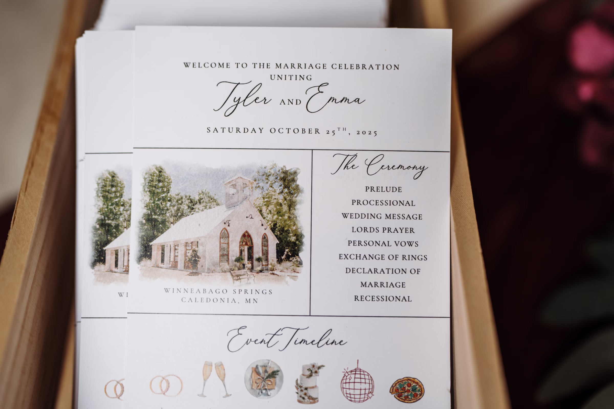scenic fall wedding winnebago springs minnesota ceremony details 3816 - An Elegant Fall Wedding at Winnebago Springs | Emma & Tyler scenic fall wedding winnebago springs minnesota ceremony details 3816