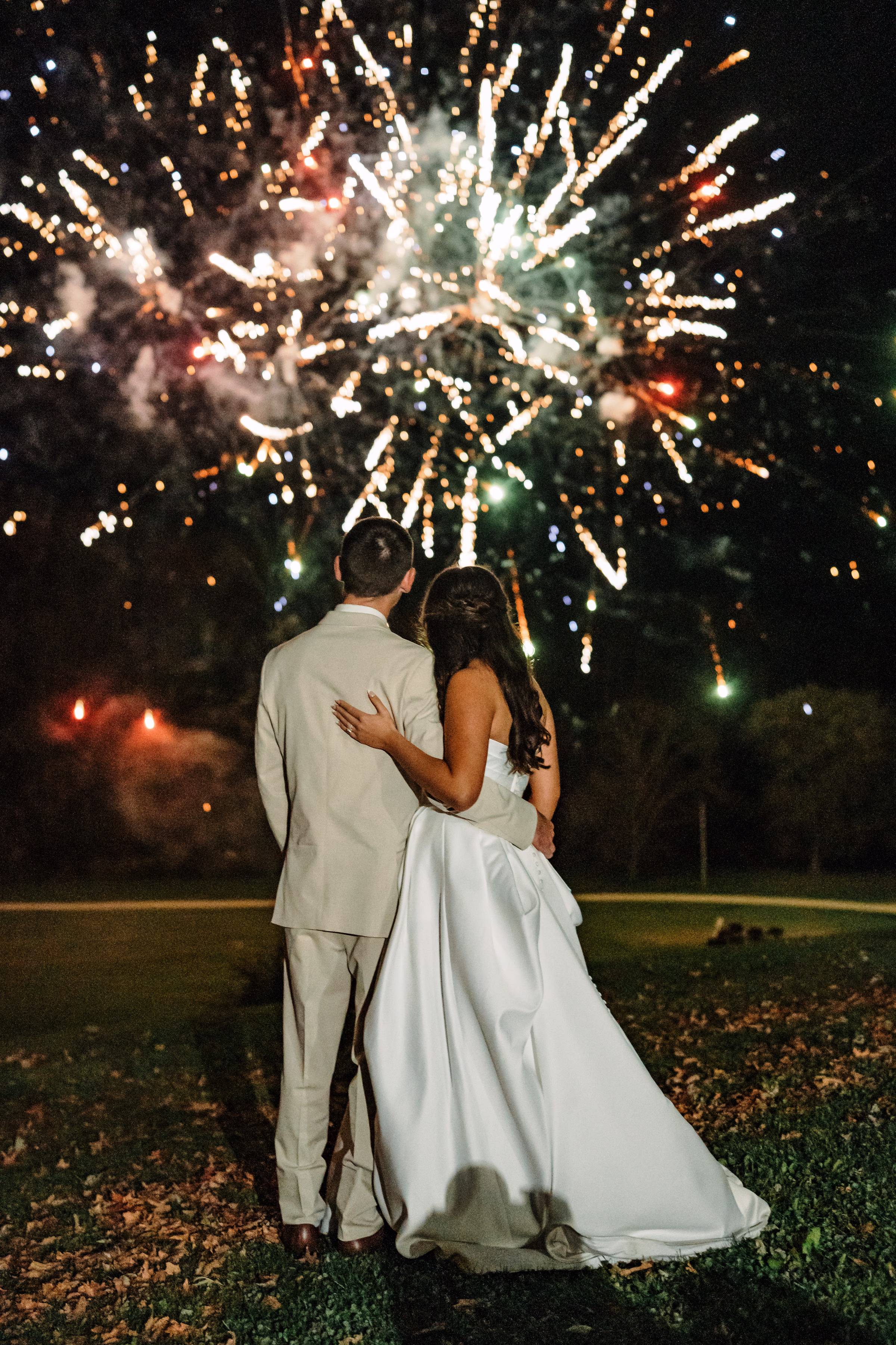 scenic fall wedding winnebago springs minnesota fireworks 3018 - An Elegant Fall Wedding at Winnebago Springs | Emma & Tyler scenic fall wedding winnebago springs minnesota fireworks 3018