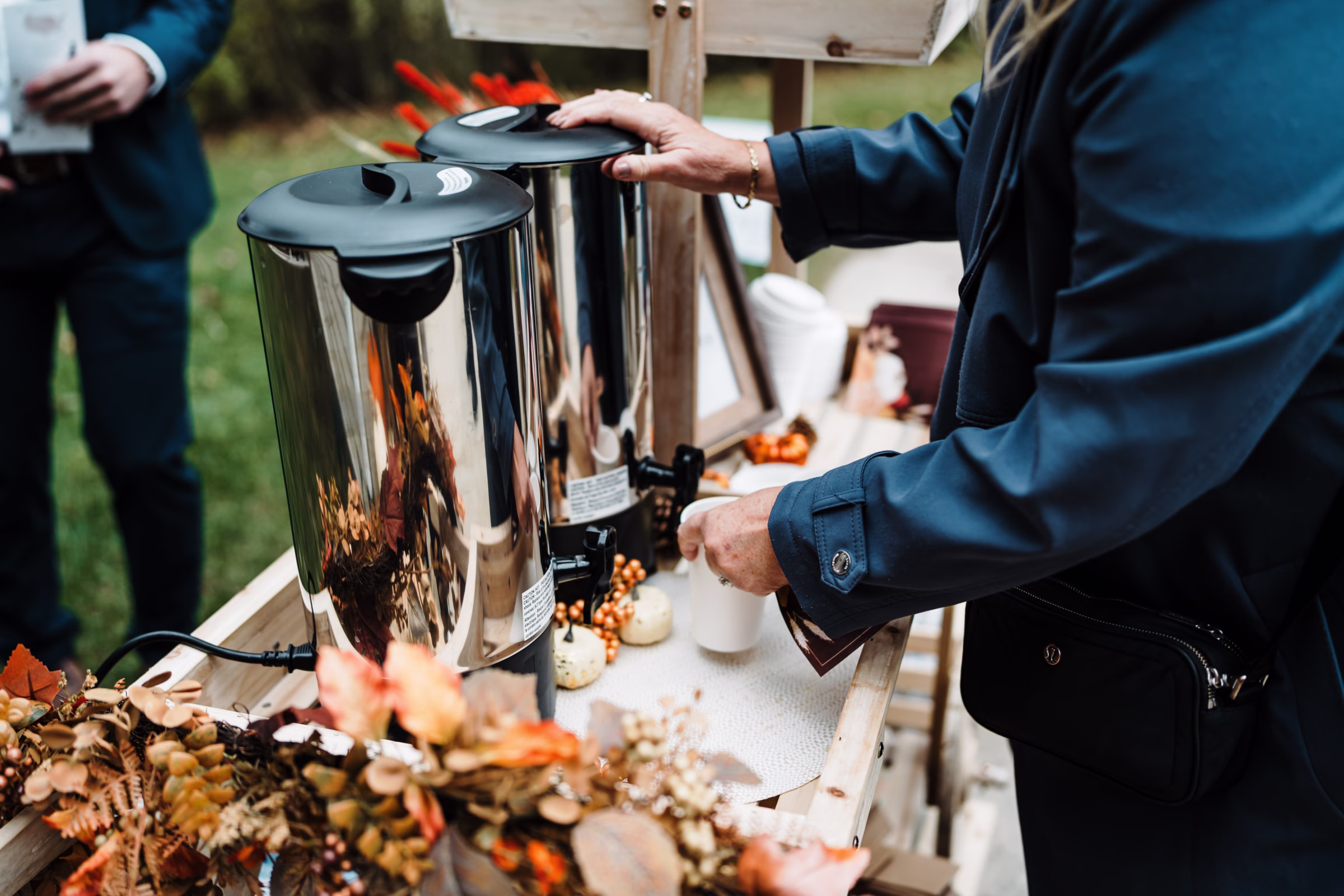 scenic fall wedding winnebago springs minnesota reception 4317 - An Elegant Fall Wedding at Winnebago Springs | Emma & Tyler scenic fall wedding winnebago springs minnesota reception 4317